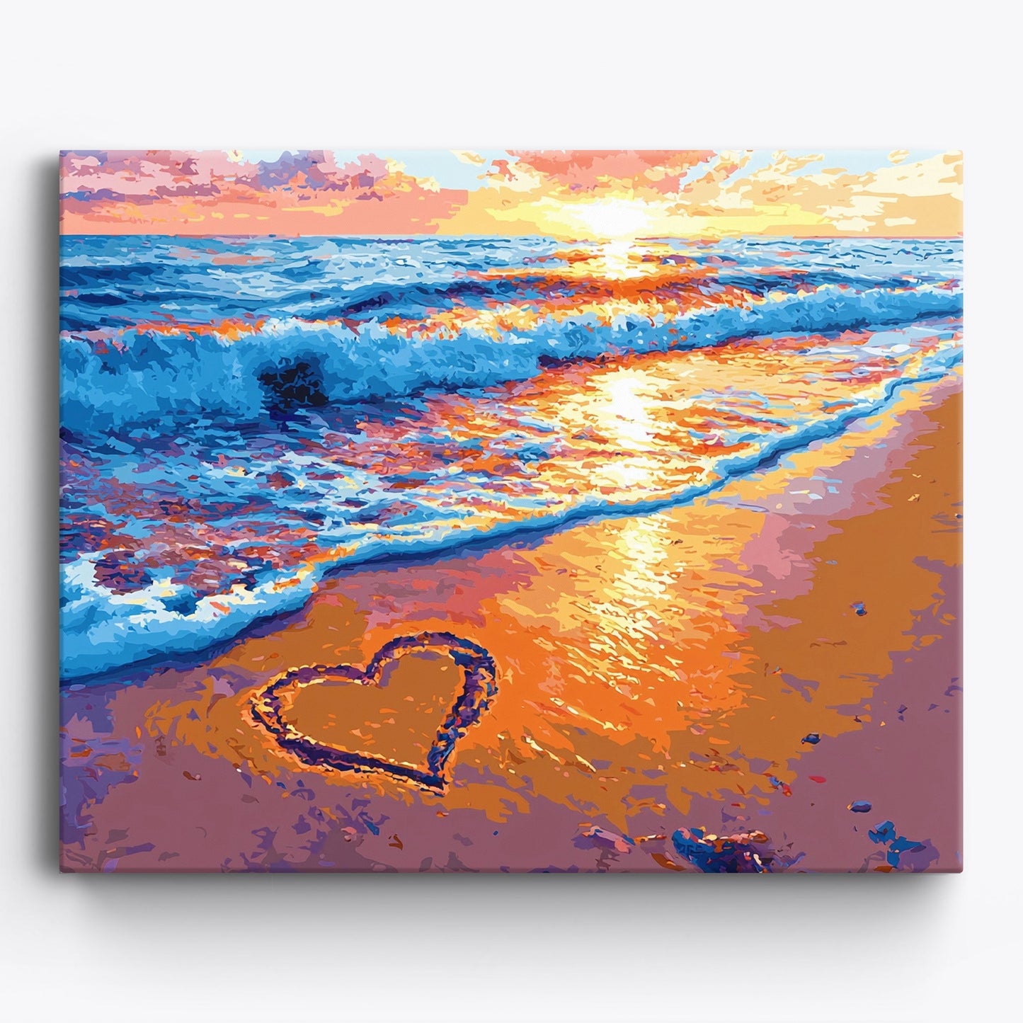 Herzschläge bei Sonnenuntergang