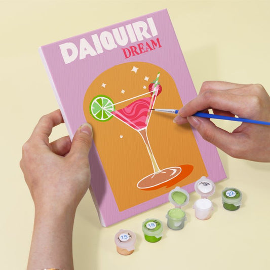 12 Mini Paintings | Farbenfroher Cocktail-Mix