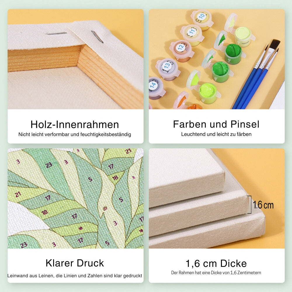 Malen nach Zahlen - 6 Mini-Gem?lde | Cocktail-Set