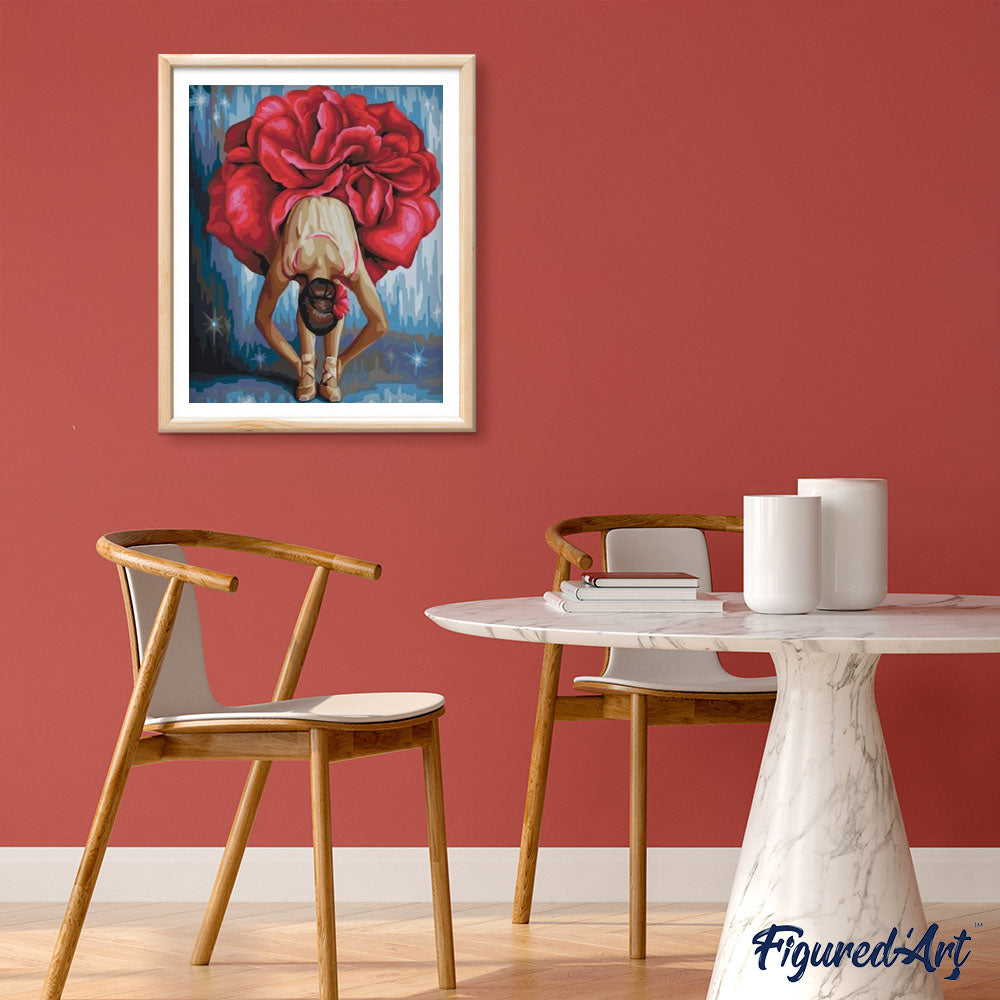 Ballerina Flower Shaped