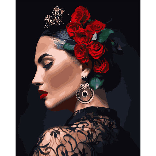 Spanish pretty woman