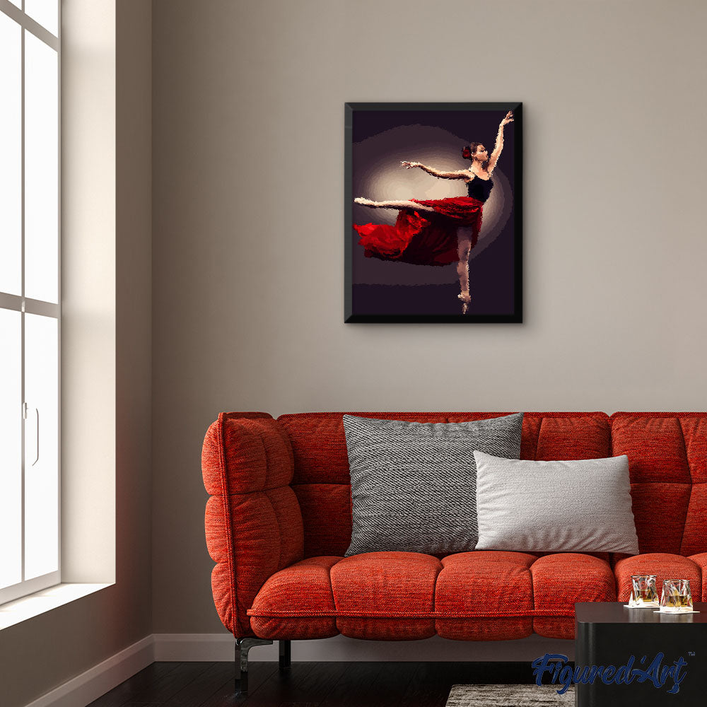 Ballerina with Sansha Pointe Shoes