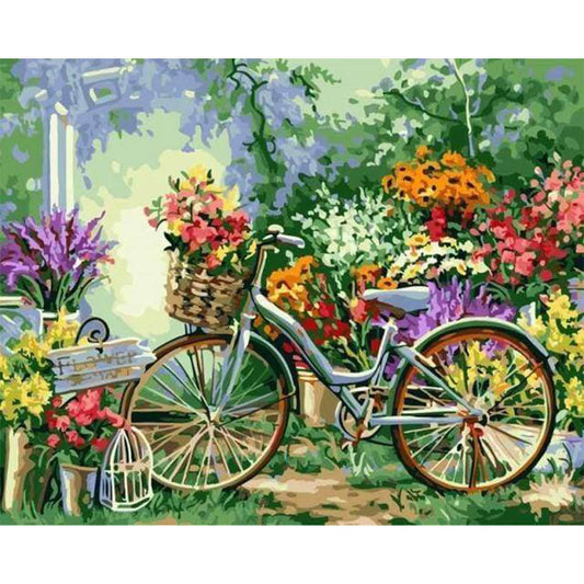 Flowers and Bicycles