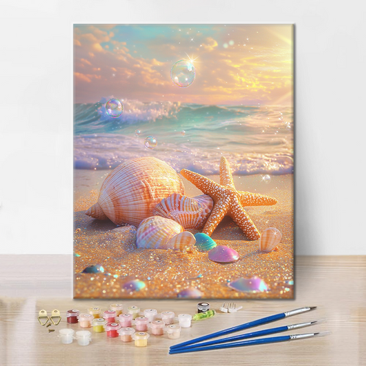 Magische Küste - Malen nach Zahlen