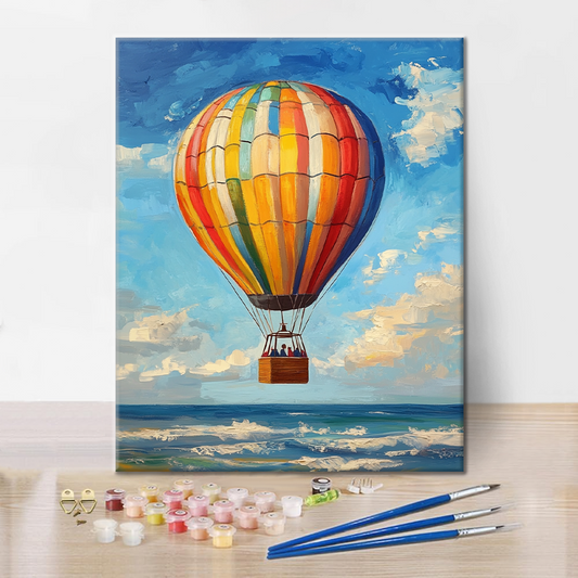 Ozeanballons - Malen nach Zahlen