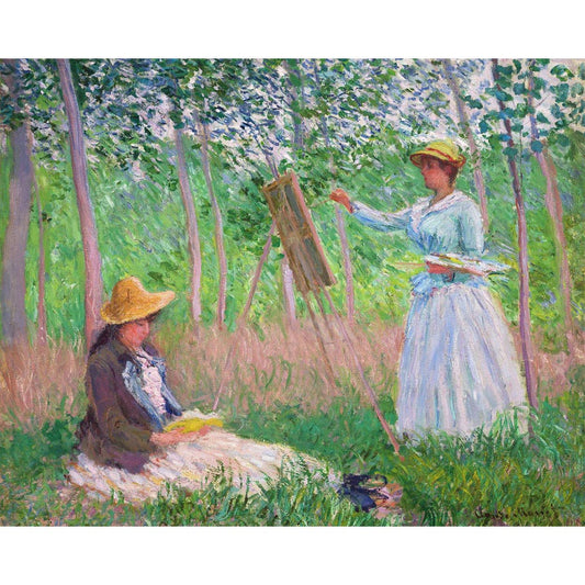 In the woods of Giverny - Monet