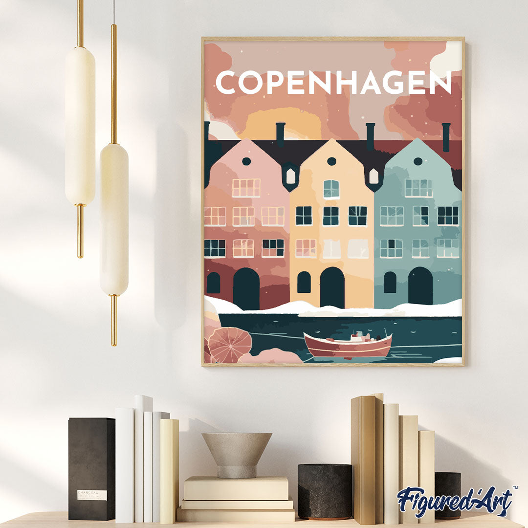 Reiseposter Kopenhagen