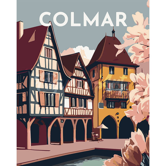 Reiseplakat Colmar
