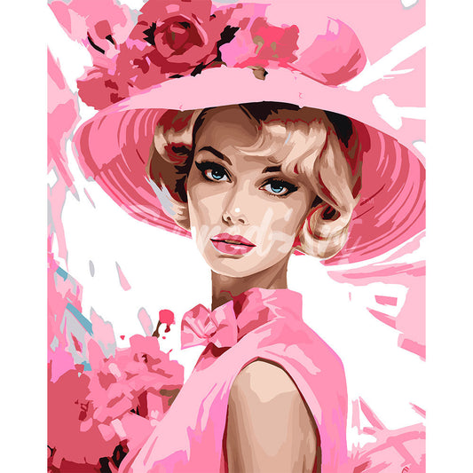 Diva in a Pink Chapeau