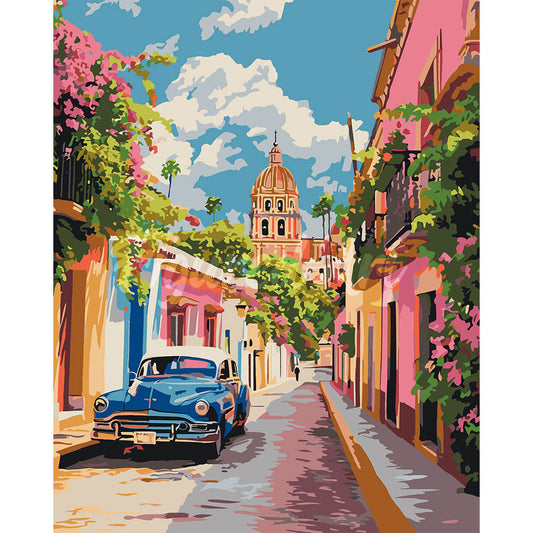 Classic Car in Mexico City