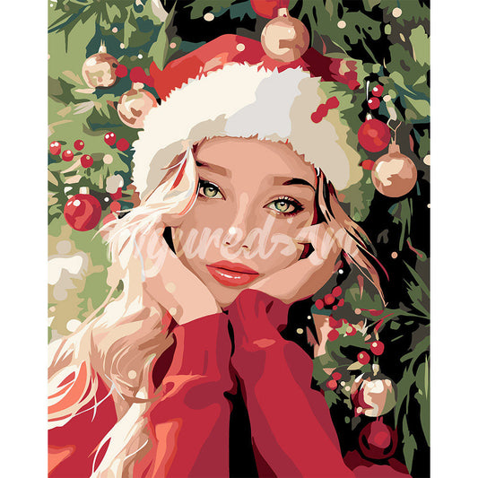 Christmas Cute Girl