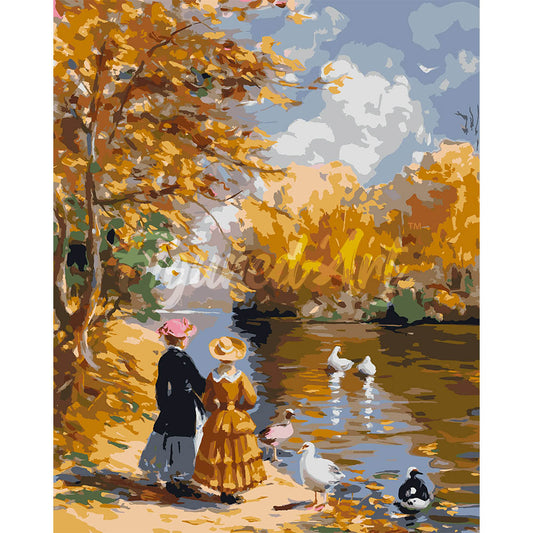 Renoir-Inspired Fall Outing