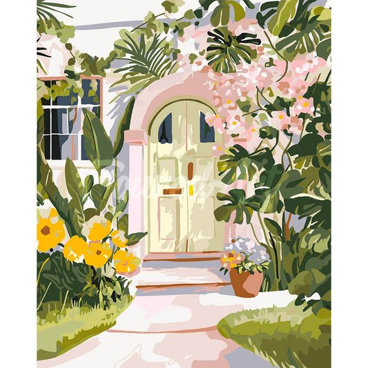 Doorway of Flowers