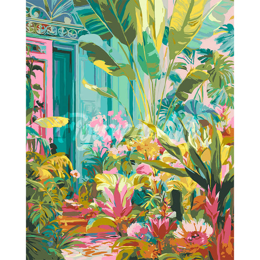 Tropical Doorway