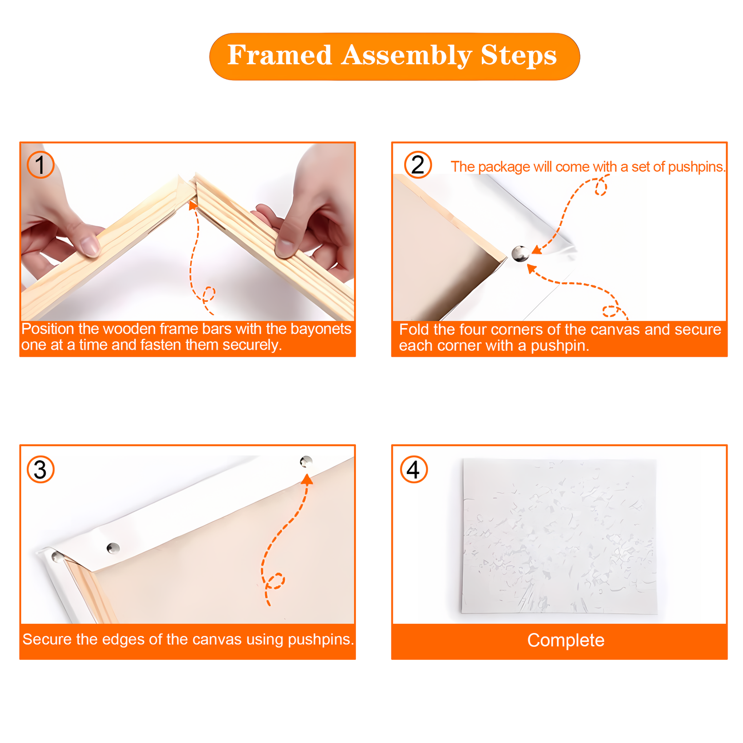 Individuelle Landschafts- und Reiseansichten - Malen-nach-Zahlen-Set