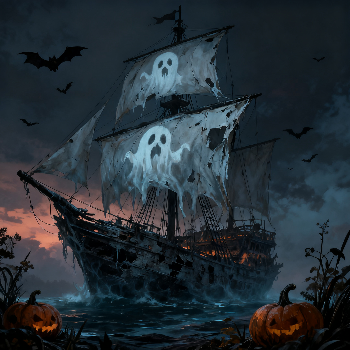 Terror Galleon - Paint by Numbers