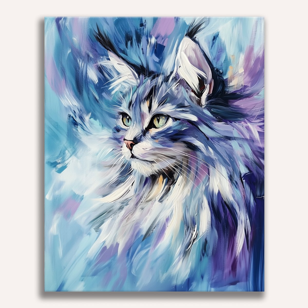 Abstrakte Maine Coon