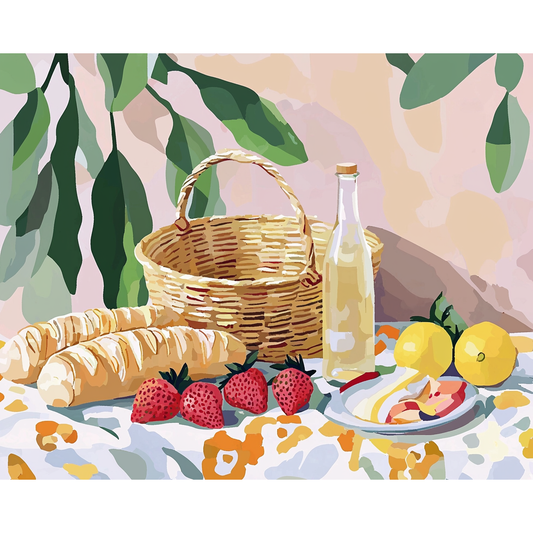 Glückseliges Picknick