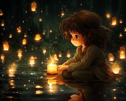 Gemütliche Seekerzen