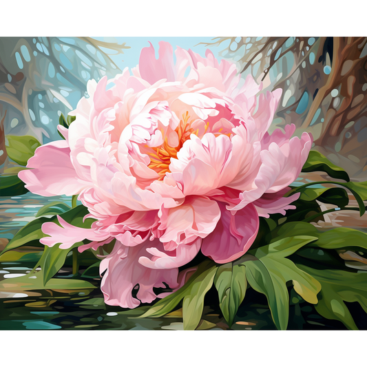 Vergoldete Blütenblätter