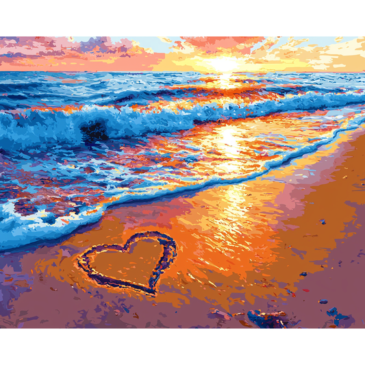 Herzschläge bei Sonnenuntergang