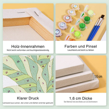 Malen nach Zahlen - 6 Mini-Gem?lde | Cocktail-Set