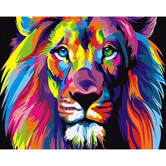 Löwen-Pop-Art
