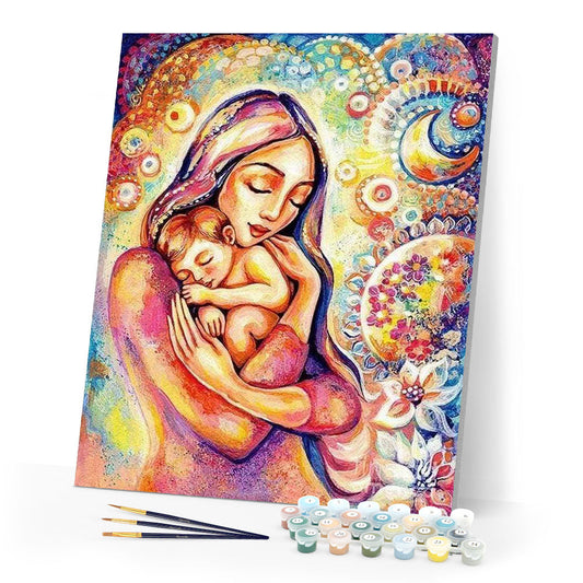 His mother's Arms