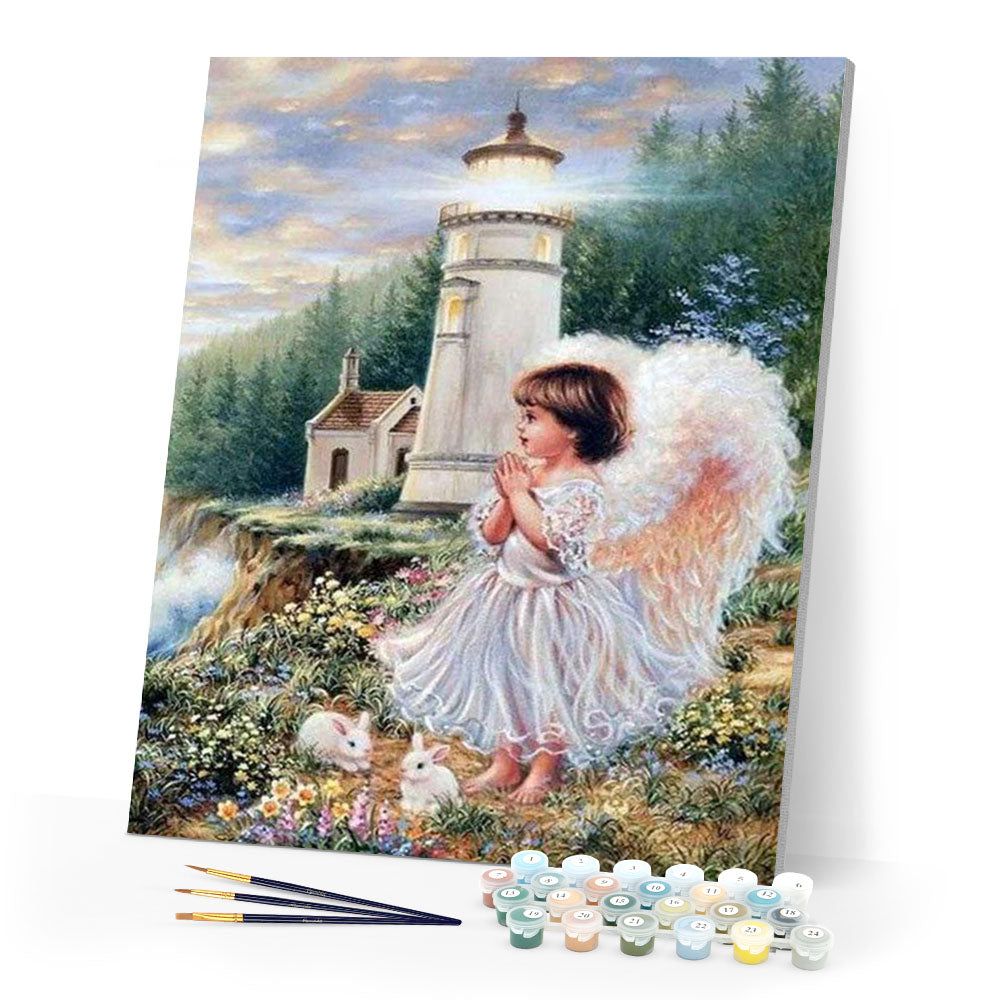 Little Angel near the Lighthouse