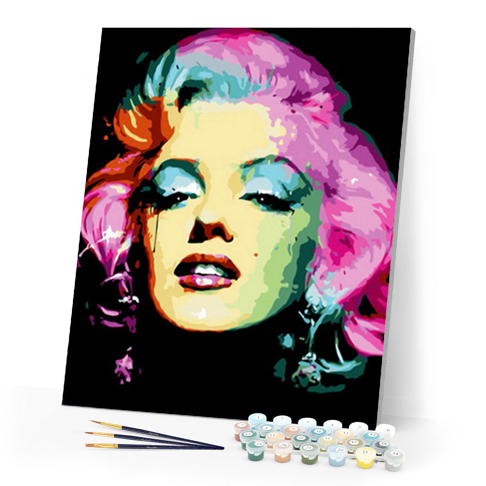 Marilyn Monroe Pink Flowers