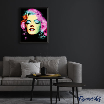 Marilyn Monroe Pink Flowers