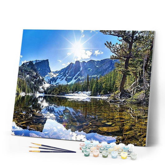Mountain and River