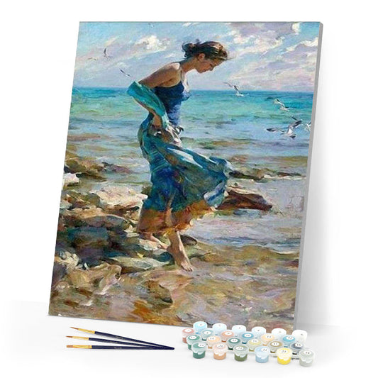 Feet in water during Summer