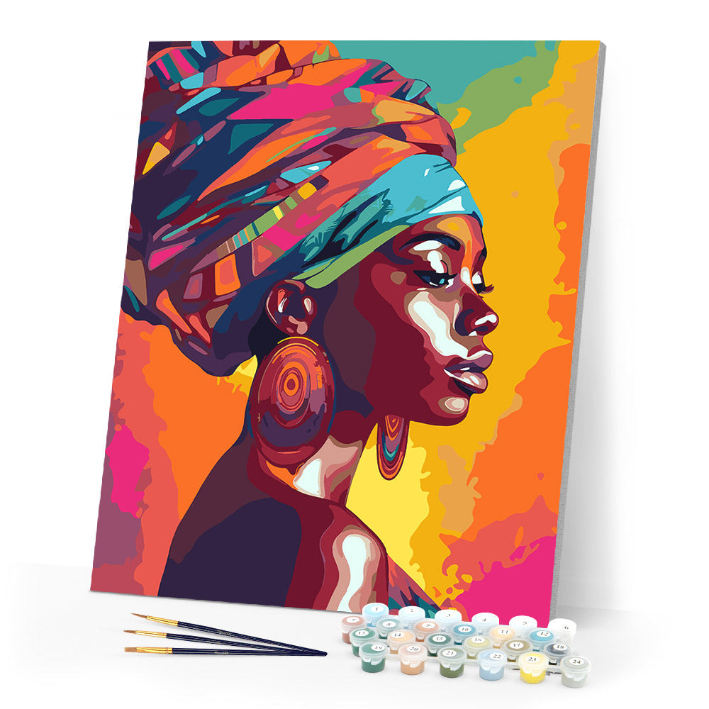Vivid African Lady