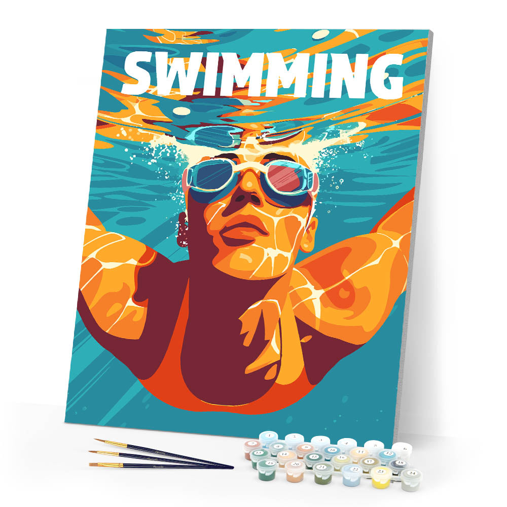 Sport Poster Swimming