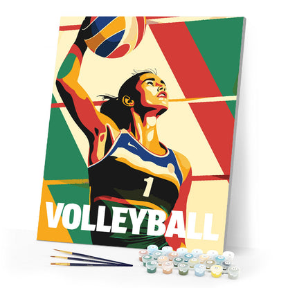 Sport Poster Volleyball
