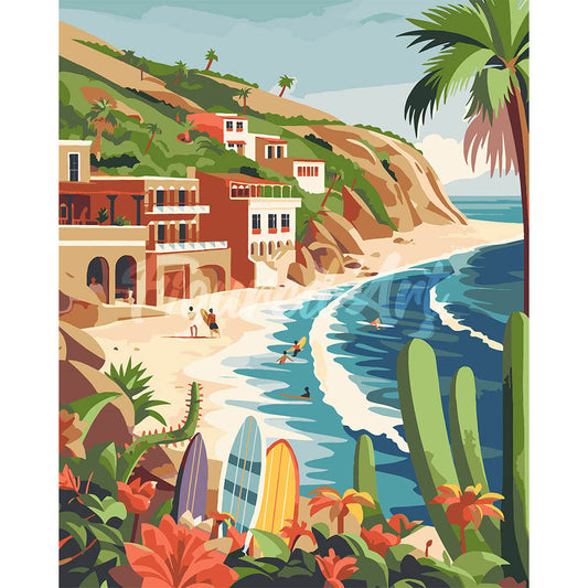 Coastal surfing