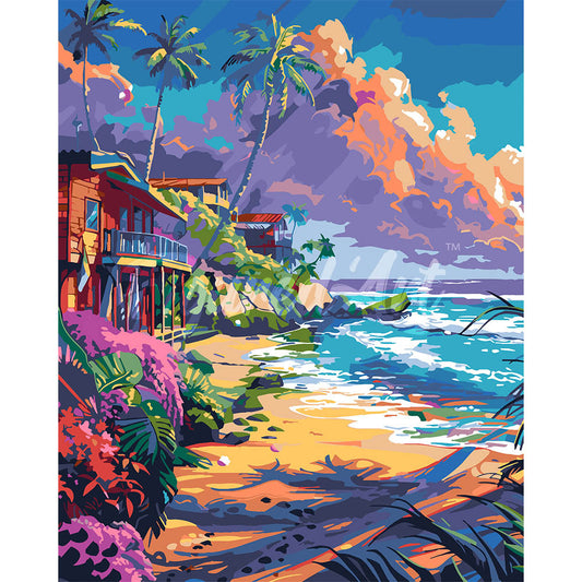 Beachside houses
