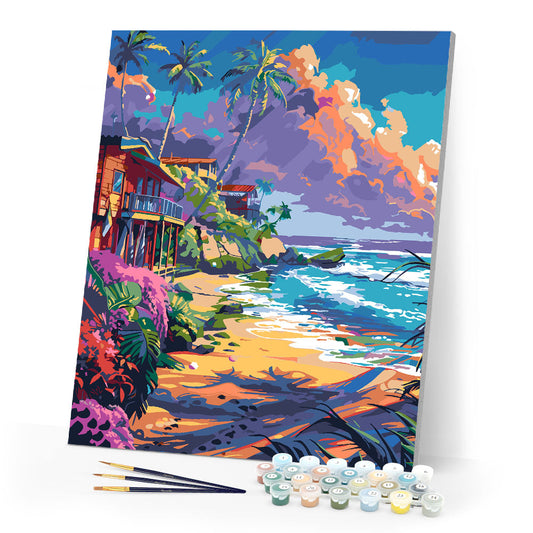 Beachside houses