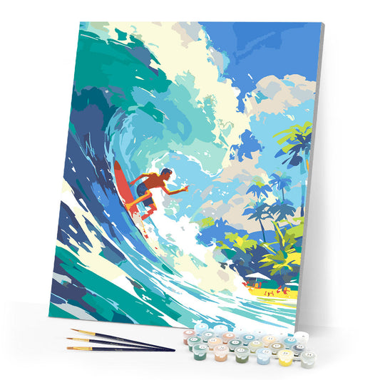 Surfing in Hawaii