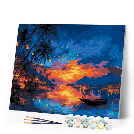 Lantern Beach Sunset