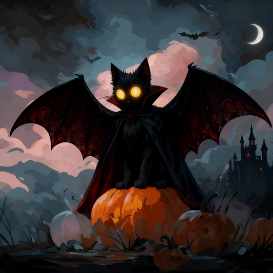 Giant Bat - Paint by Numbers