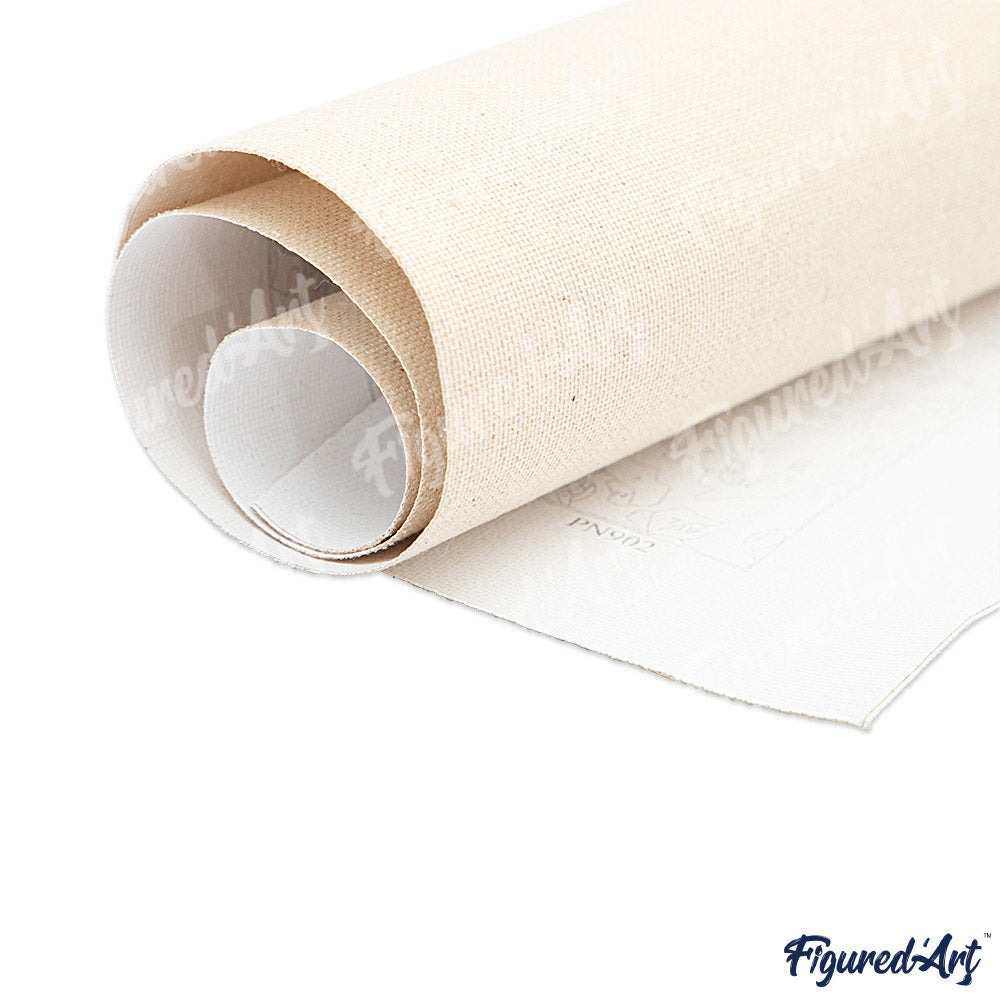 Man and woman with red umbrella