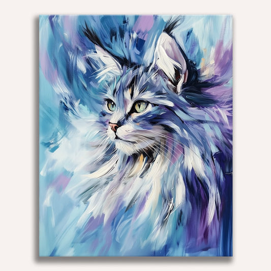 Abstrakte Maine Coon