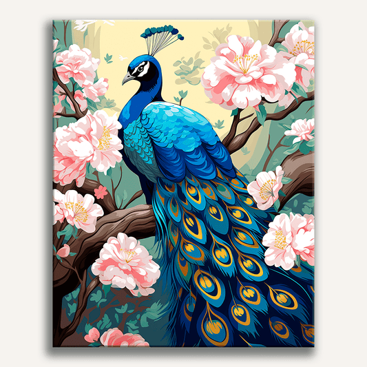 Charmanter Pfau