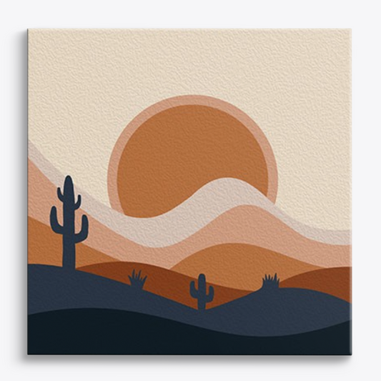 Desert Sunset Overpass Mini-Bausatz